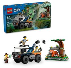 LEGO CITY - LE CAMION TOUT-TERRAIN D'EXPLORATION DE LA JUNGLE #60426